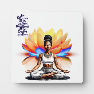 Her Wisdom Existence Tabletop Plaque with Easel