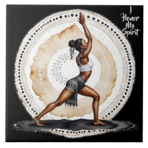 Her Wisdom I Honour Ceramic Tile