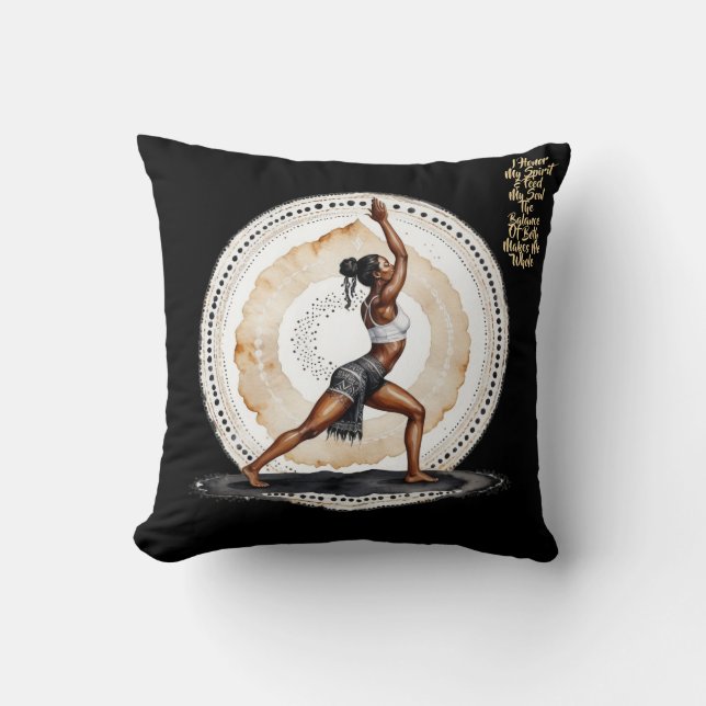 Her Wisdom I Honour Throw Pillow (Front)