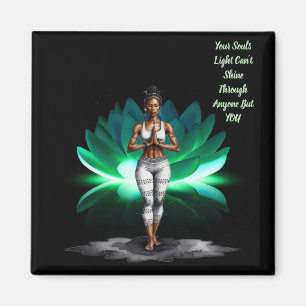 Her Wisdom Soul Light Magnet
