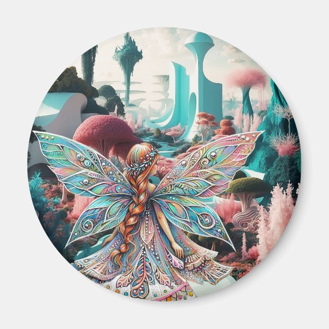 Her World Of Magical Wonder Magnet (Front)