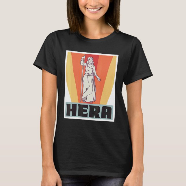 Hera Greece God Greek Mythology Ancient Greece T-Shirt (Front)