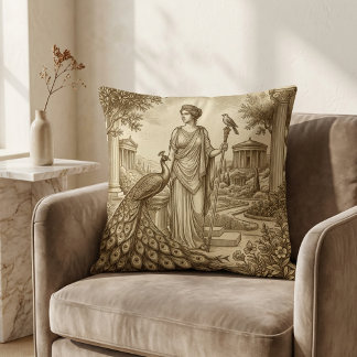 Hera Greek Goddess Cushion