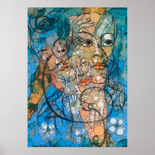 Hera, Infinity Dots by After Francis Picabia Poster