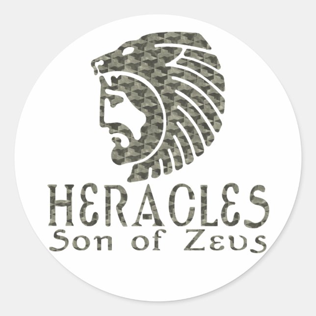 Heracles Classic Round Sticker (Front)