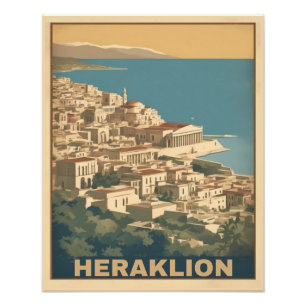 Heraklion,  Iraklio. greece vocation Photo Print