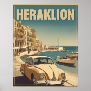 Heraklion, Iraklio. greece vocation Poster