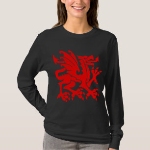 Heraldic Dragon 01 - Red T-Shirt