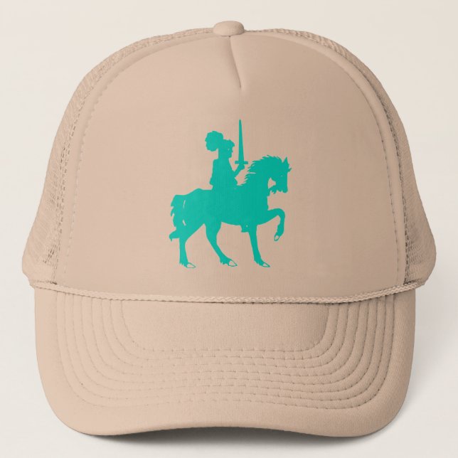 Heraldic Knight Trucker Hat (Front)