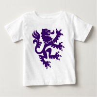 Heraldic Lion 01 - Deep Purple