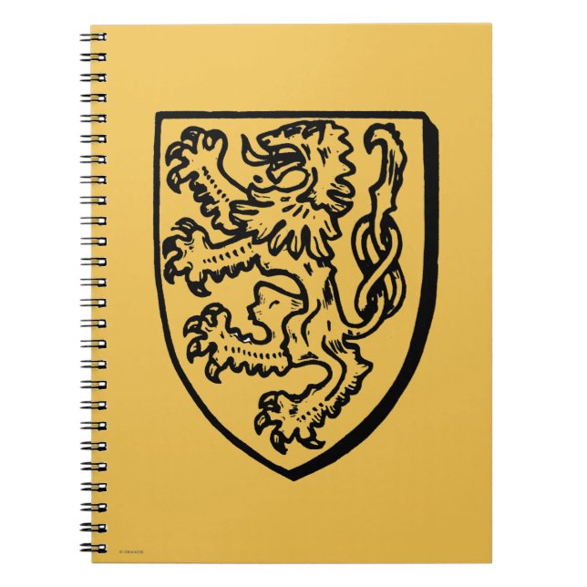 Heraldry: Lion Notebook (Front)