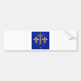 Heraldry of Joan of Arc Jeanne d'Arc Bumper Sticker