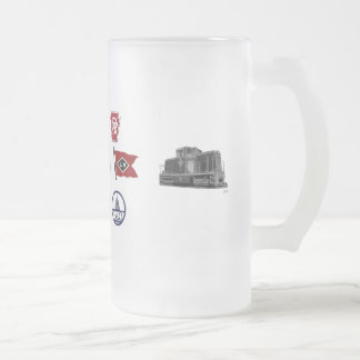 Heralds of the PoNY Frosted Glass Beer Mug