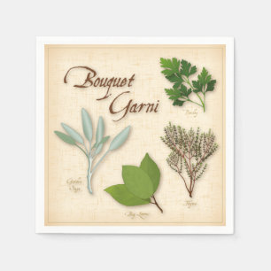 Herb Bouquet Napkins