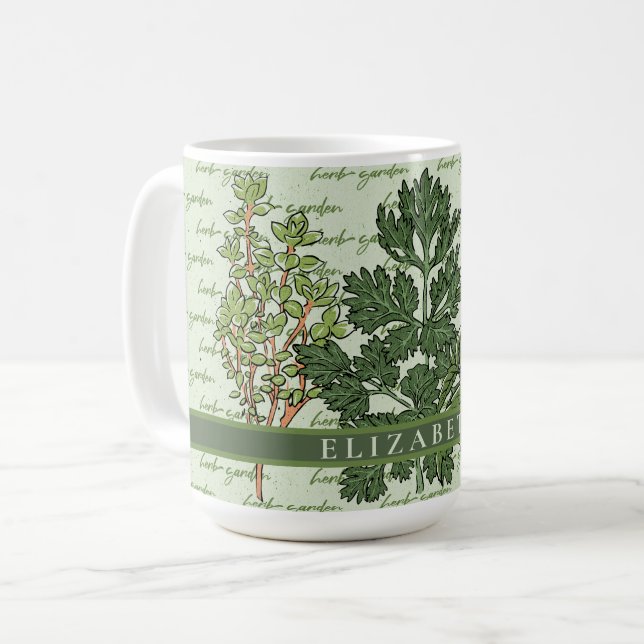 Herb Garden  Coffee Mug (Front Left)