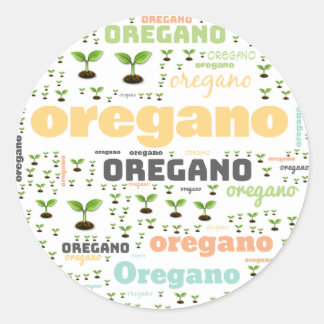 HERB WORD LABEL - OREGANO
