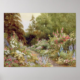 Herbaceous Border Poster