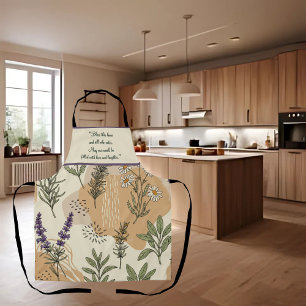 Herbal Blossoms Customisable Apron