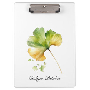 Herbal Life: Ginkgo Biloba  customisable  Clipboard