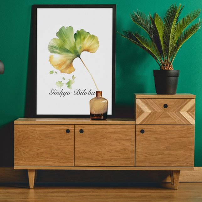 Herbal Life: Ginkgo Biloba  customisable  Poster (Creator Uploaded)