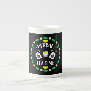 Herbal Rea Drinkers Bone China Mug