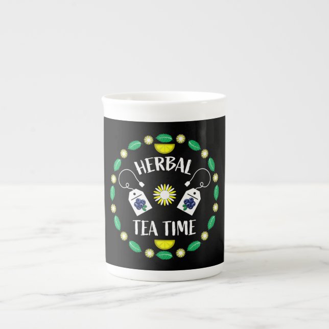 Herbal Rea Drinkers  Bone China Mug (Front)