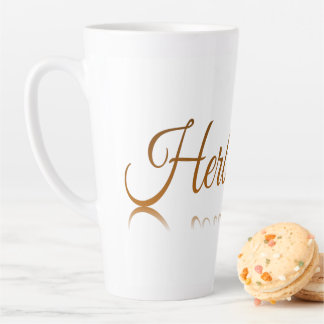 Herbal Tea Reflection Latte Mug
