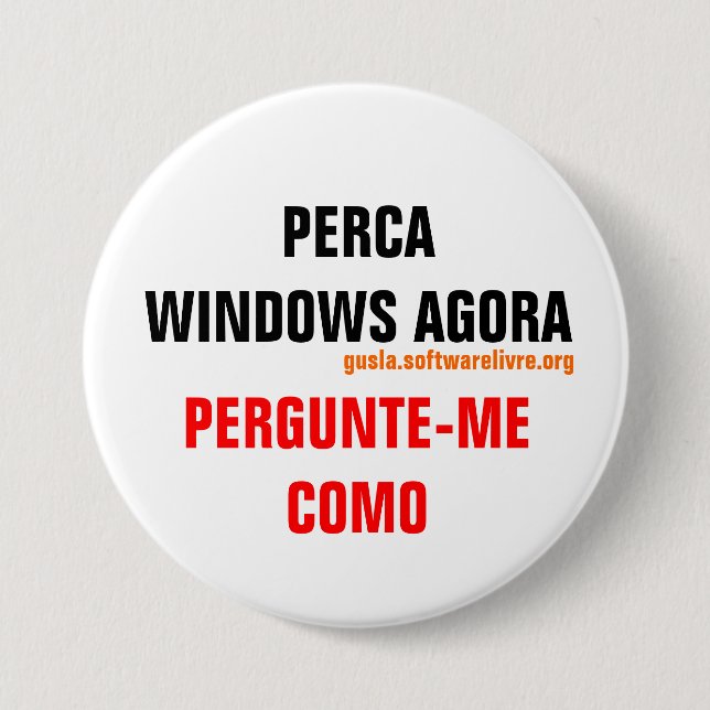 Herbalinux 7.5 Cm Round Badge (Front)