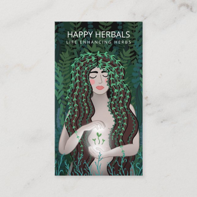 Herbalist Business Card (Front)