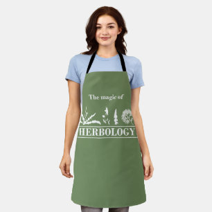 Herbalist Herbalism The Magic of Herbology Apron
