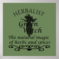 herbalist the green witch