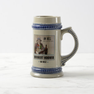 Herbert Hoover 1932 Campaign Stein