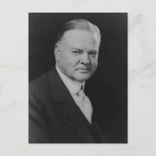 Herbert Hoover 31st President Postcard