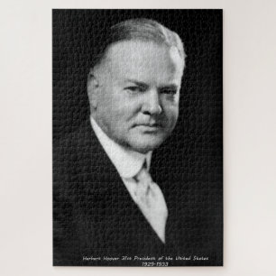 Herbert Hoover 31st President US Jigsaw Puzzle