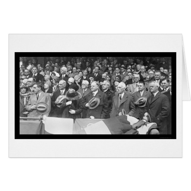 Herbert Hoover Baseball 1929 (Front Horizontal)