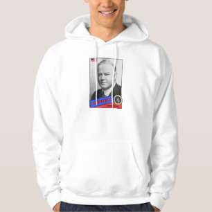 Herbert Hoover Baseball Card Hoodie