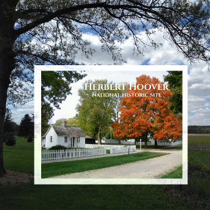 Herbert Hoover Birthplace Cottage Postcard