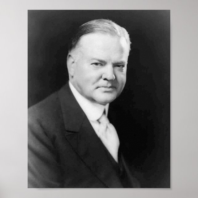 Herbert Hoover Poster (Front)