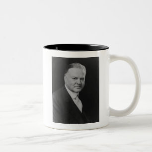 Herbert Hoover Two-Tone Coffee Mug
