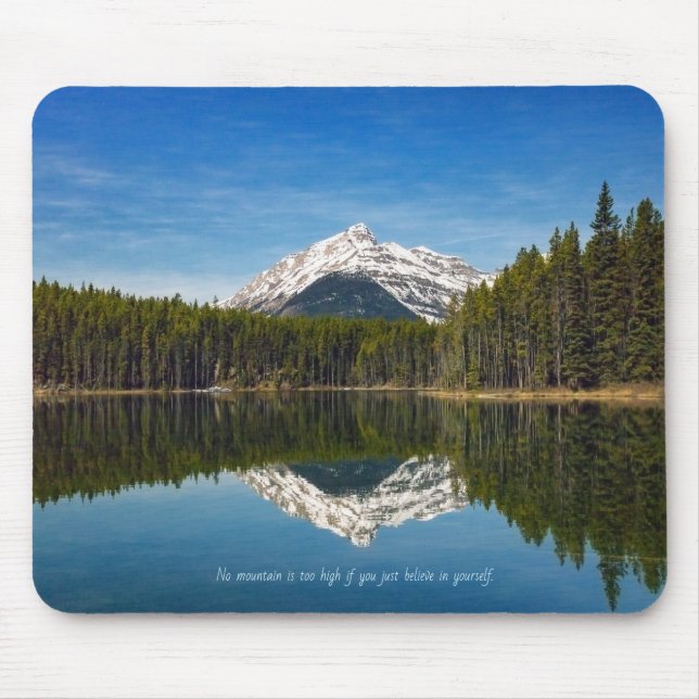 Herbert Lake, Banff NP, Canada Mouse Pad (Front)