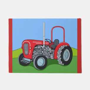 Herbert the Tractor Doormat