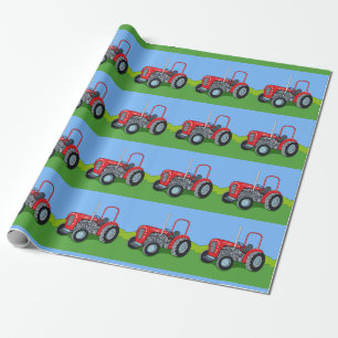 Herbert the Tractor Wrapping Paper