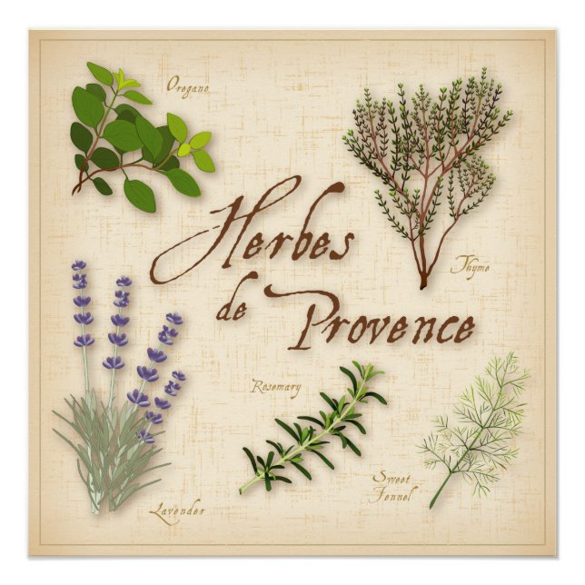 Herbes de Provence Poster (Front)