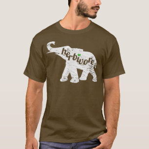 HERBIVORE Elephant Love Vegan Inspired Apparel T-Shirt