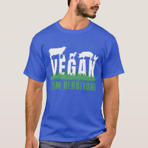 Herbivore Farm Animals Vegetable Vegetarian Vegan  T-Shirt