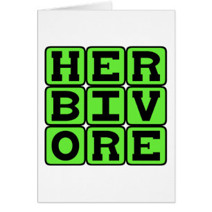 Herbivore, Plant Eater