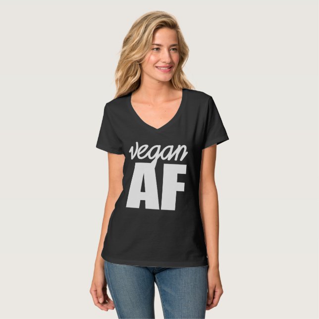Herbivore | Vegan AF T-Shirt (Front Full)