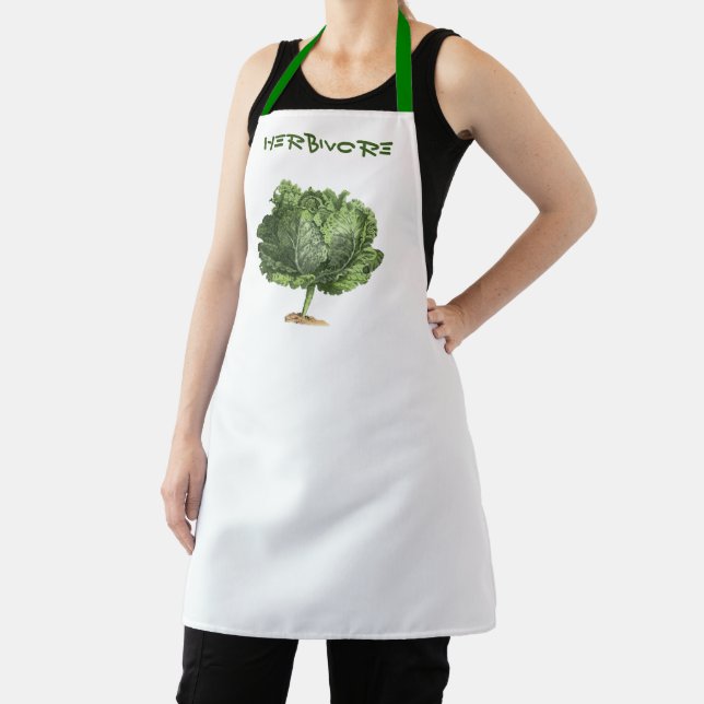 Herbivore Vegan Vegetarian Cook Apron (Insitu)