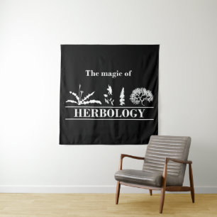Herbology herbalism herbalist tapestry