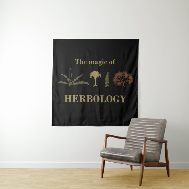 Herbology herbalism herbalist tapestry (In Situ)